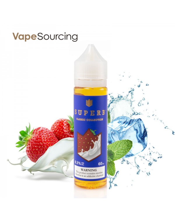 Superb Classic Collection Strawberry Milk E-Juice ...