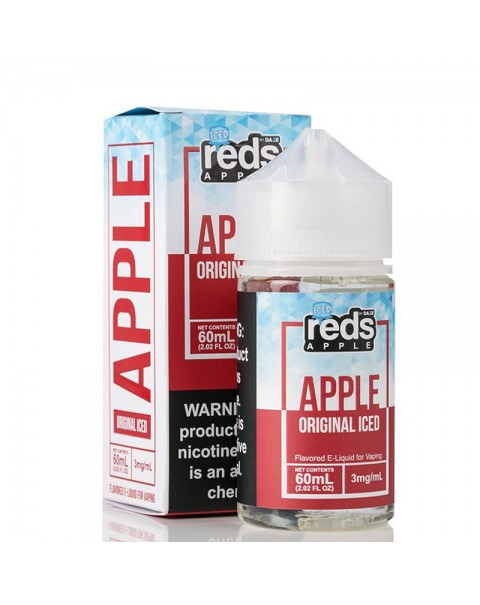 Vape 7 Daze Apple Iced Reds Apple E-Juice 60ml