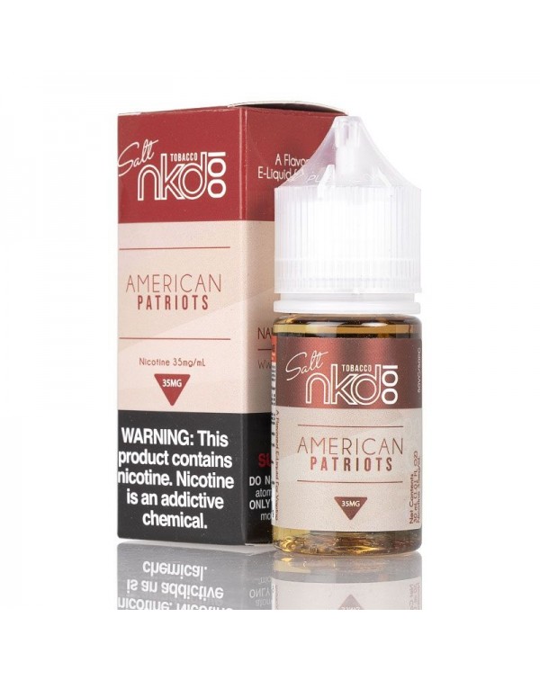NKD 100 Salt American Patriots E-juice 30ml