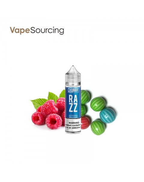 Chubby Bubble Vapes Bubble Razz 60ml (U.S.A. Warehouse)