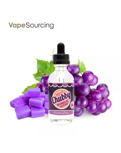 Chubby Bubble Vapes Bubble Purp E-Juice 60ml (U.S.A. Warehouse)