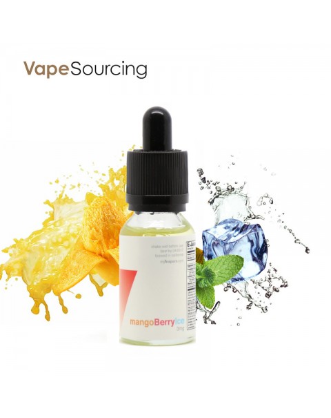 MyVapors E-Juice Mango Berry Ice (U.S.A. Warehouse)