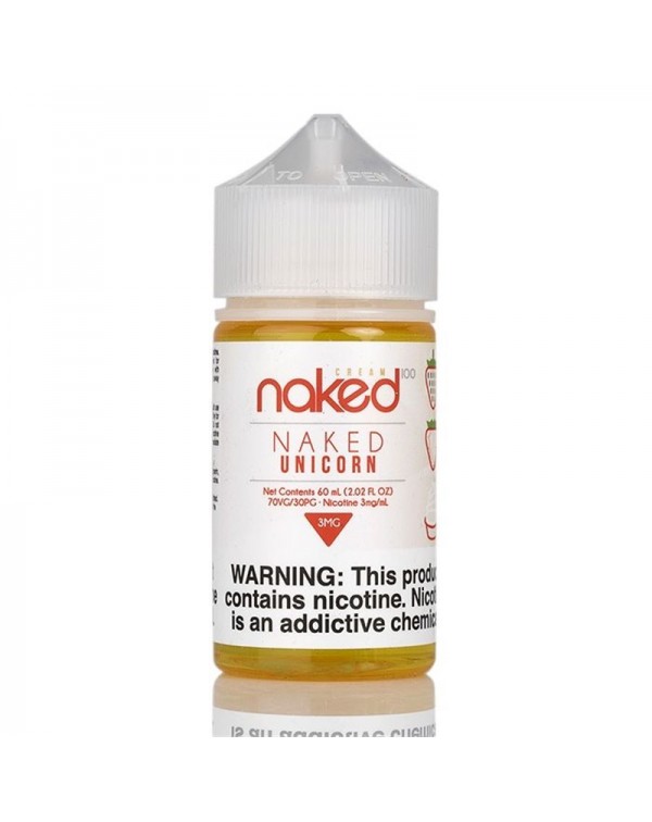 Naked 100 Cream Strawberry (Naked Unicorn) E-juice...