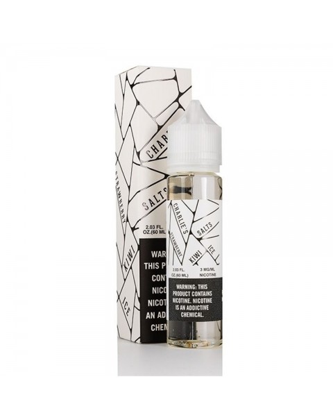 Charlie's Chalk Dust Salts White Strawberry Kiwi Ice E-juice 60ml