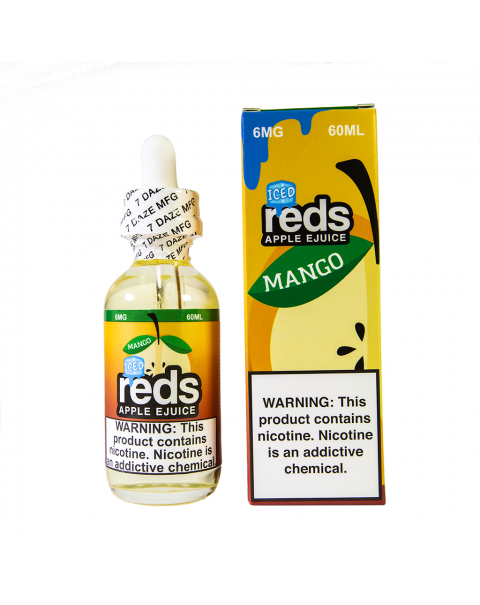 Vape 7 Daze Mango Iced Reds Apple E-Juice 60ml