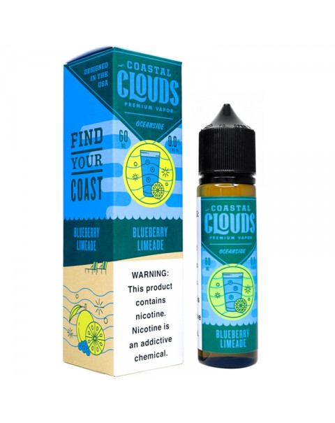 Coastal Clouds Oceanside Blueberry Limeade E-juice 60ml