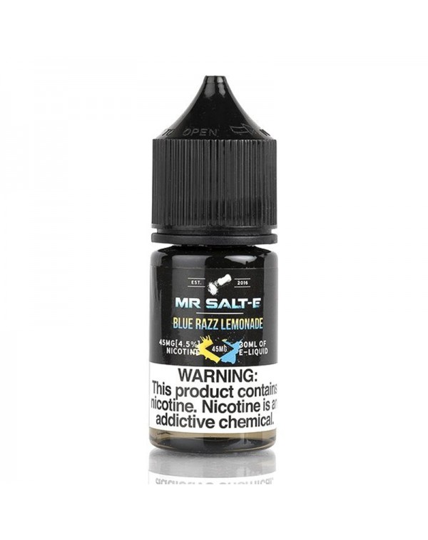 Mr Salt E Blue Razz Lemonade E-juice 30ml