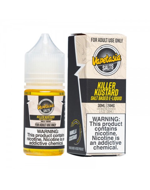 Vapetasia Salts Vanilla Killer Kustard E-juice 30ml