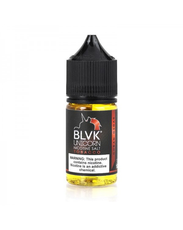 BLVK Unicorn Tobacco Cuban Cigar Nicotine Salt E-j...