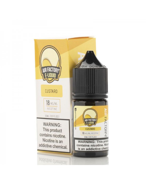 Air Factory Salts Custard E-juice 30ml