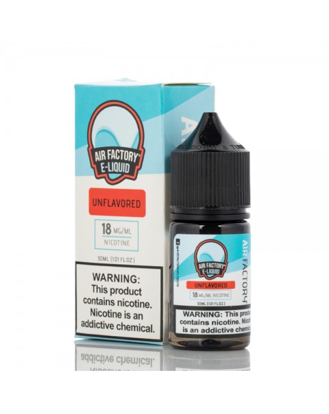 Air Factory Salts Unflavored E-juice 30ml