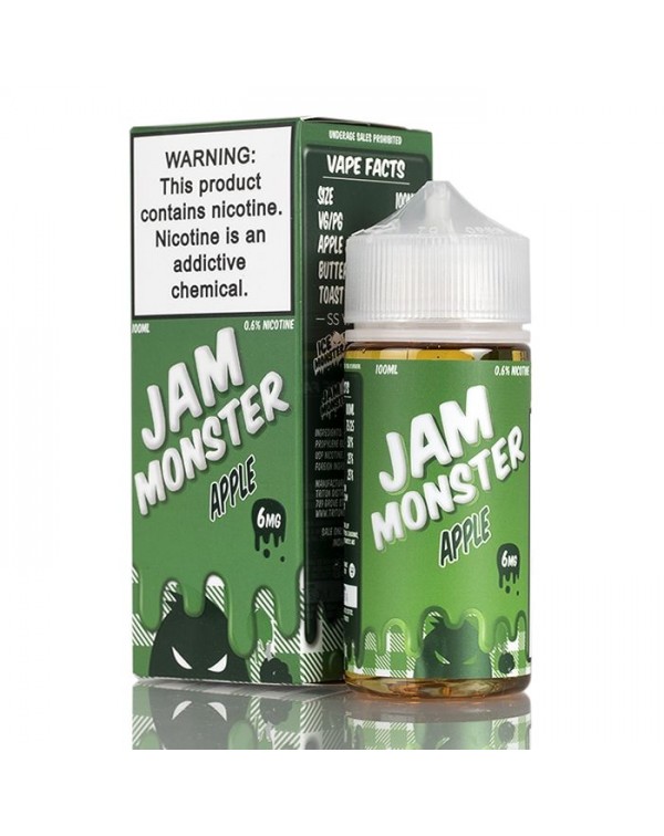 Jam Monster Apple Vape E-juice 100ml