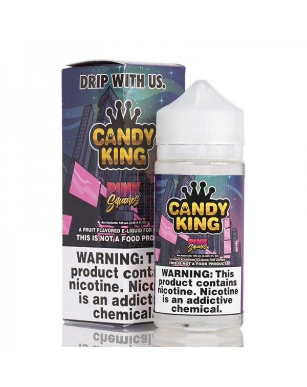 Candy King Pink Squares E-juice 100ml