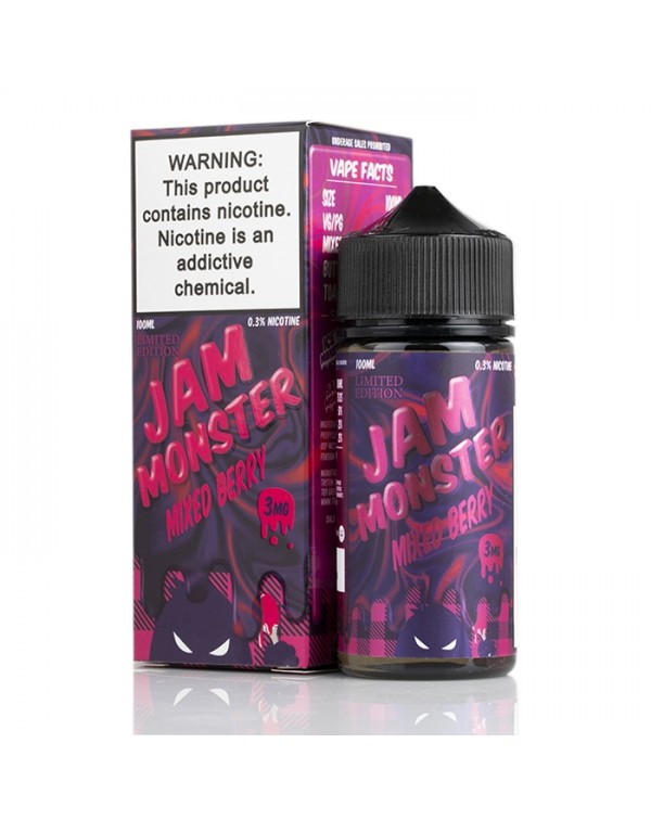 Jam Monster Mix Berry Vape E-juice 100ml