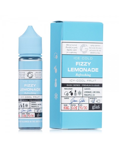 Glas Vapor Fizzy Lemonade - Basix Series E-juice 60ml