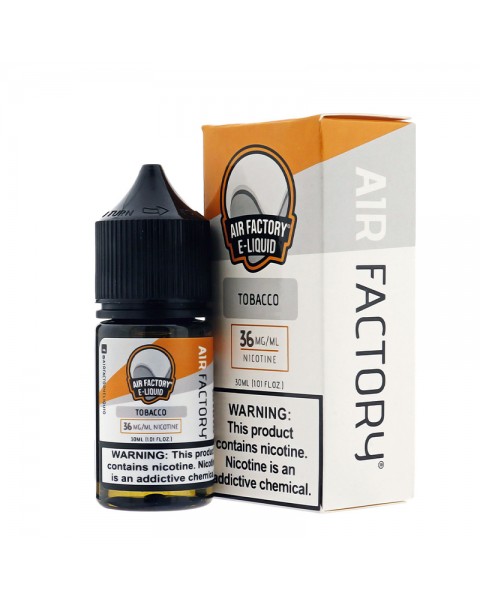 Air Factory Salts Tobacco E-juice 30ml