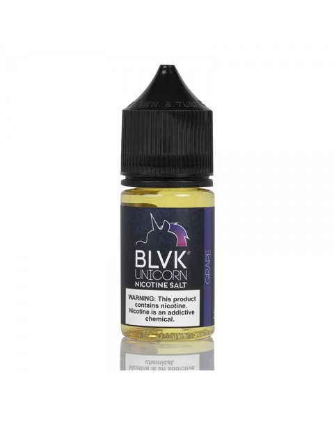 BLVK Unicorn Grape Nicotine Salt E-juice 30ml