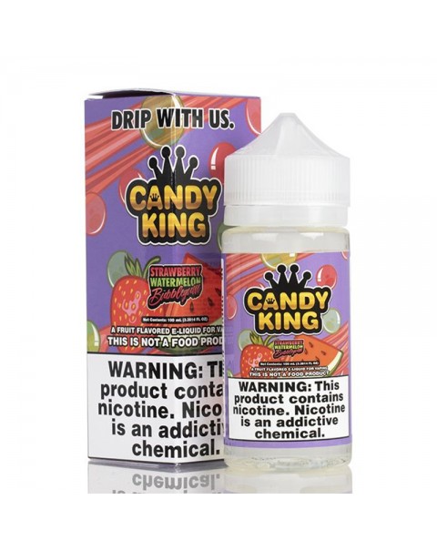 Candy King Strawberry Watermelon Bubble Gum E-juice 100ml