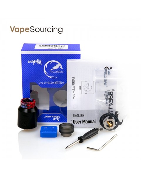 Hellvape ReBirth BF RDA 24mm Rebuildable Dripping Atomizer