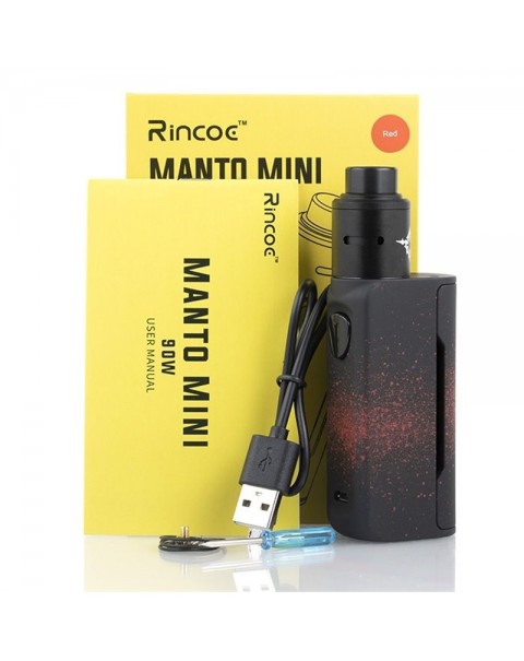 Rincoe Manto Mini Kit 90W with Metis RDA 24mm