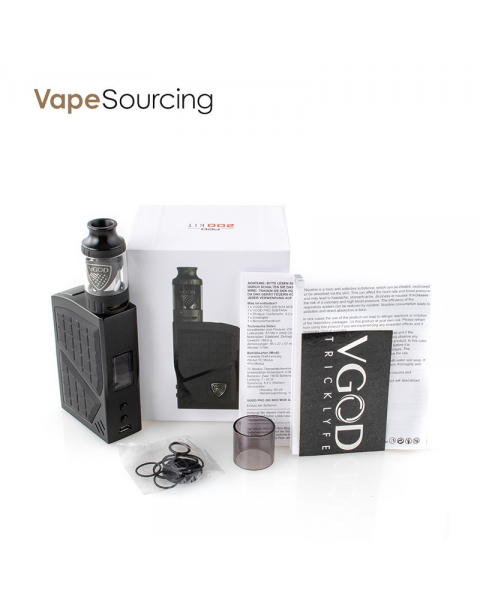 VGOD PRO Kit 200W With 4ml PRO Sub Ohm Tank