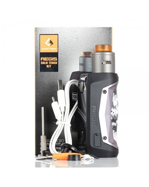 Geekvape Aegis Solo Tengu Kit 100W with Tengu RDA