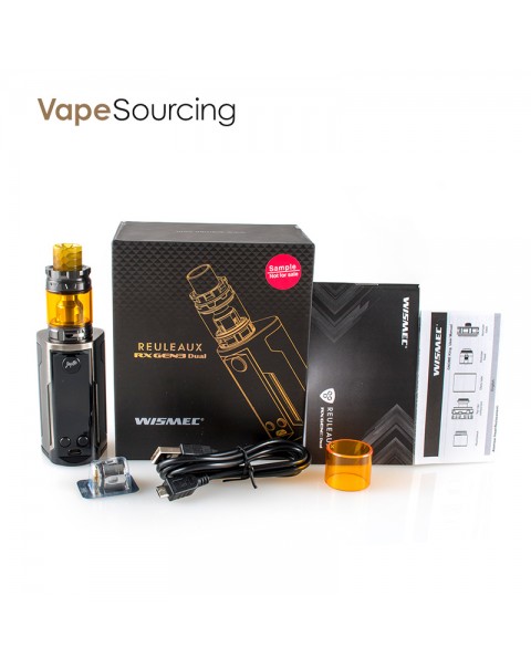 WISMEC Reuleaux RX GEN3 Dual Kit 230W with GNOME King Tank