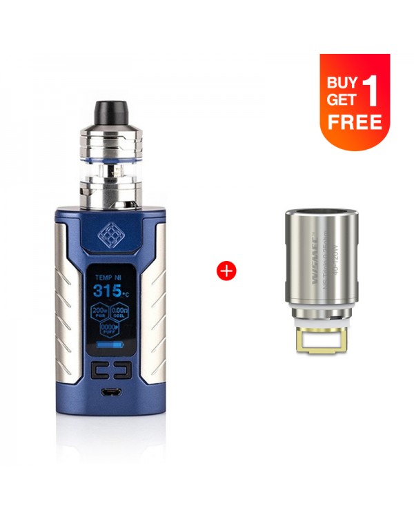 Wismec SINUOUS FJ200 Kit 200W with DIVIDER Tank