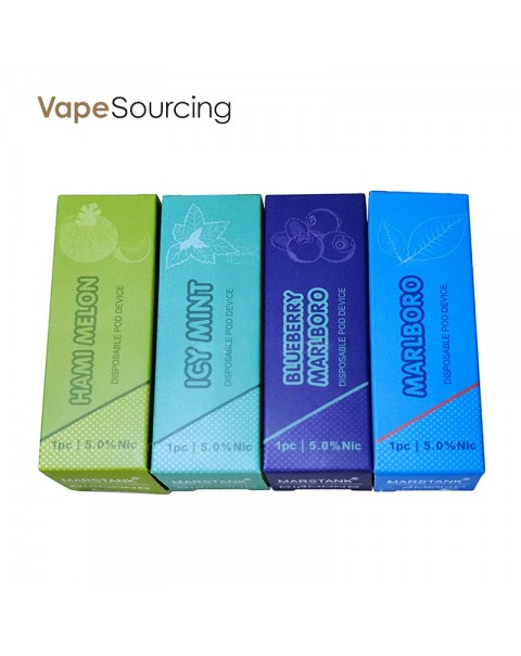 Marstank Diamond Disposable Pod System Kit 260mah (3pcs)