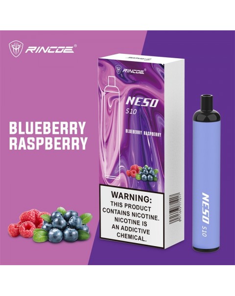 Rincoe Neso S10 Disposable Vape Pen Kit 600 Puffs 500mAh