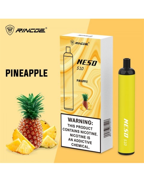 Rincoe Neso S10 Disposable Vape Pen Kit 600 Puffs 500mAh