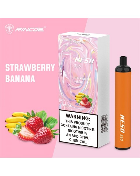 Rincoe Neso S10 Disposable Vape Pen Kit 600 Puffs 500mAh