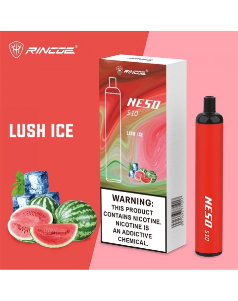 Rincoe Neso S10 Disposable Vape Pen Kit 600 Puffs 500mAh