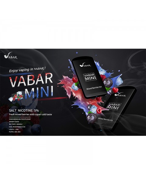 Vabar Mini Disposable Pod Kit 280mAh (2pcs/pack)