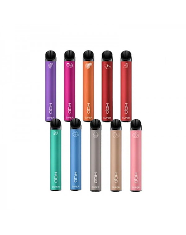 HQD Super Disposable Pod Device 600 Puffs 400mAh