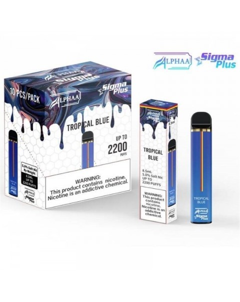 Alphaa Sigma Plus Disposable Vape Kit 2200 Puffs 8.5ml