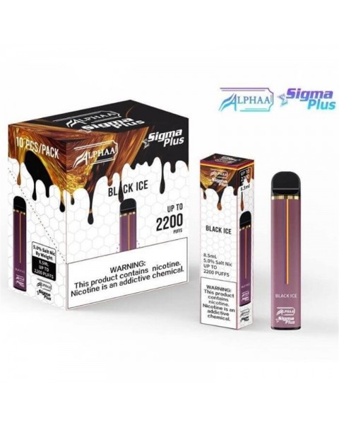 Alphaa Sigma Plus Disposable Vape Kit 2200 Puffs 8.5ml