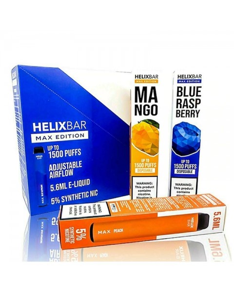 Helix Bar Max Edition Disposable Vape Kit 1500 Puffs 5.6ml