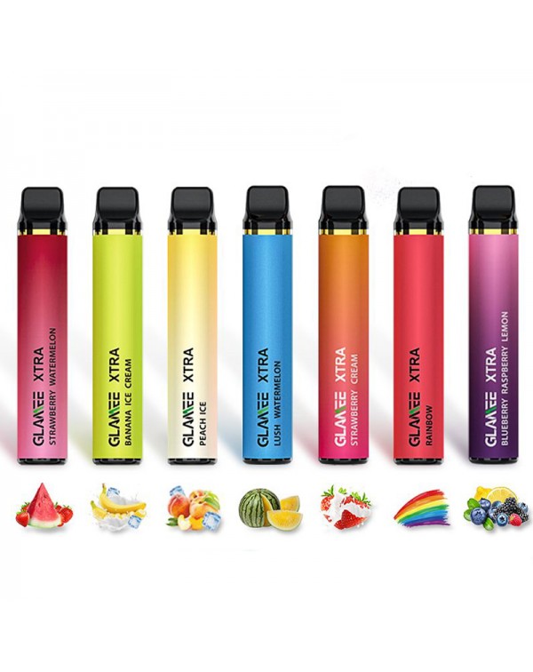 Glamee XTRA Disposable Vape Kit 1800 Puffs 1200mAh