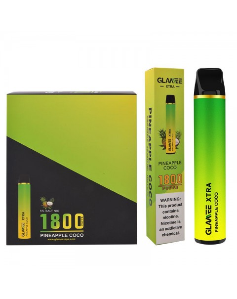 Glamee XTRA Disposable Vape Kit 1800 Puffs 1200mAh