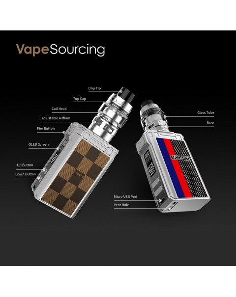 VOOPOO ALPHA Zip Mini Kit 120W with MAAT Tank 4400mAh