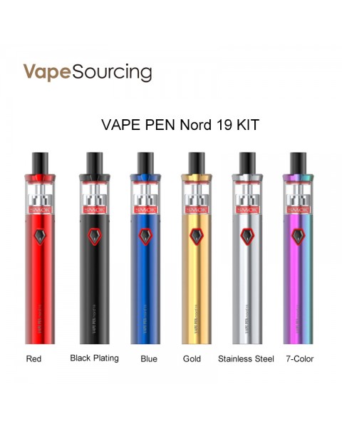 SMOK VAPE PEN Nord 22 Kit 2000mAh & VAPE PEN Nord 19 Kit 1300mAh