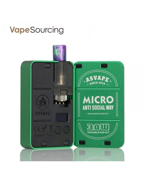 Asvape Micro 30W Pod System Kit 1100mAh