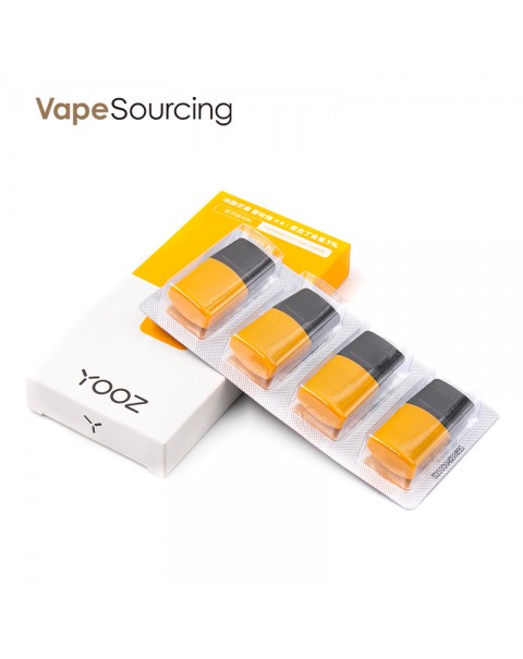 YOOZ Replacement Pod Cartridge 2ml (4pcs/pack) Chinese Version