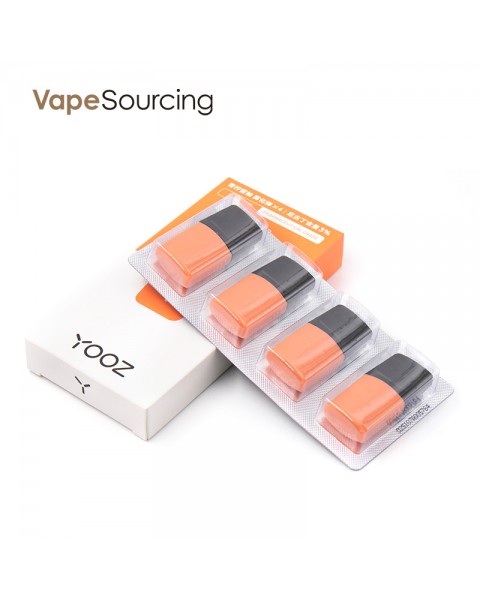 YOOZ Replacement Pod Cartridge 2ml (4pcs/pack) Chinese Version