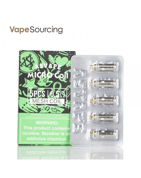 Asvape Micro Replacement Coils (5pcs/pack)