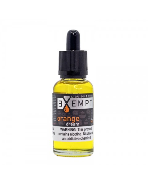 EXEMPT Nic Salt Orange Dream E-juice 30ml