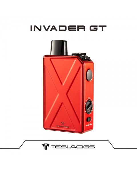 Teslacigs Invader GT 50W Mod Pod Kit 1200mAh