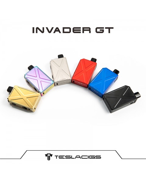 Teslacigs Invader GT 50W Mod Pod Kit 1200mAh