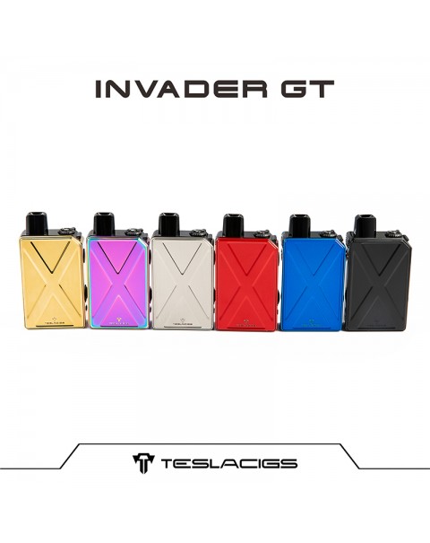 Teslacigs Invader GT 50W Mod Pod Kit 1200mAh